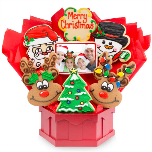 Photo Cookies - Merry Christmas